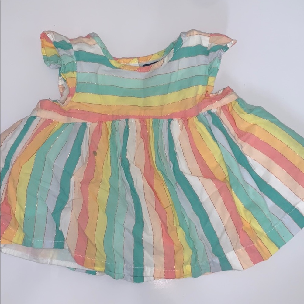 BabyGap striped babydoll top 18-24 months